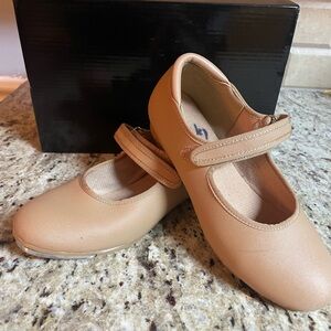 Classic Tan Tap Shoes